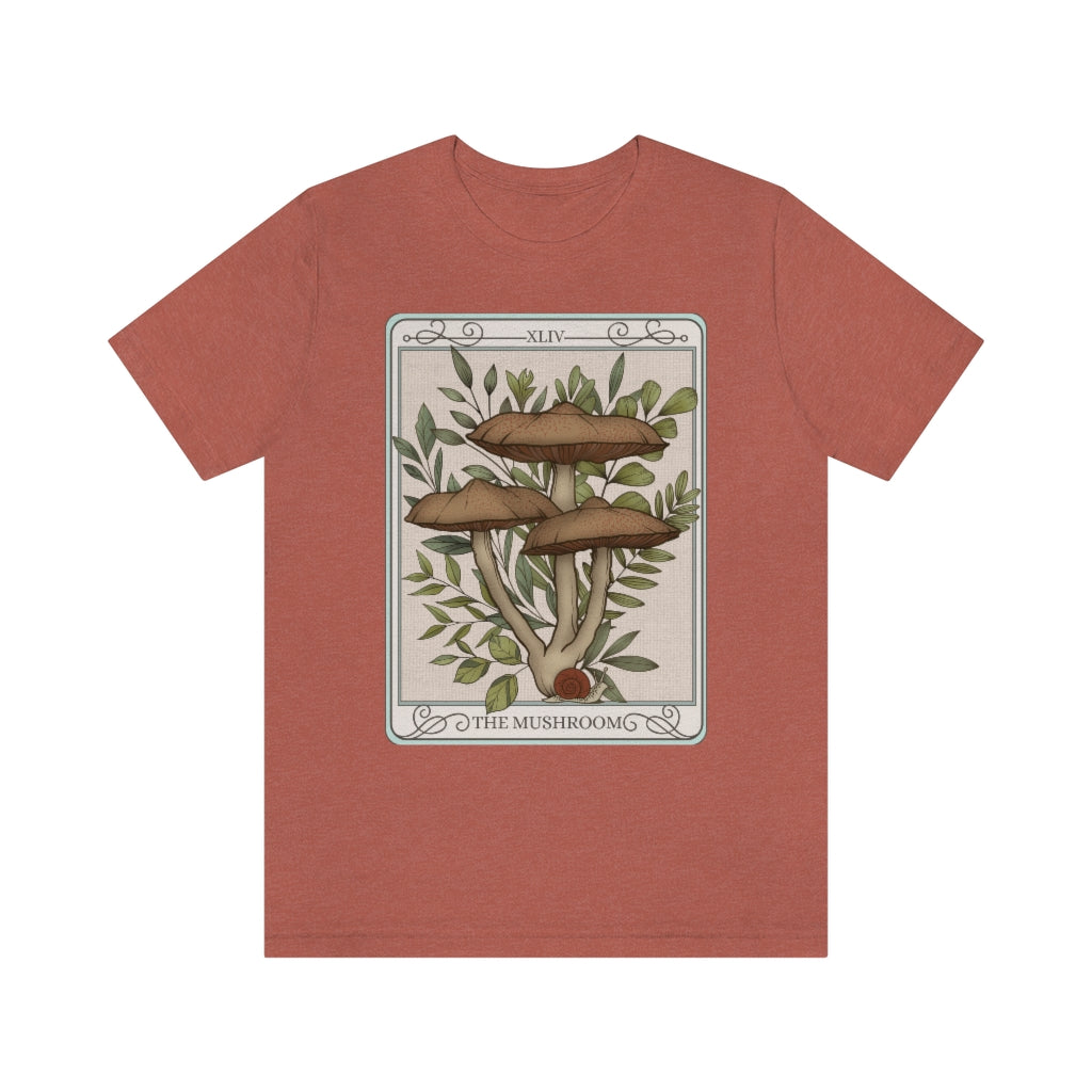 The Mushroom Tarot Card T-Shirt Esdee