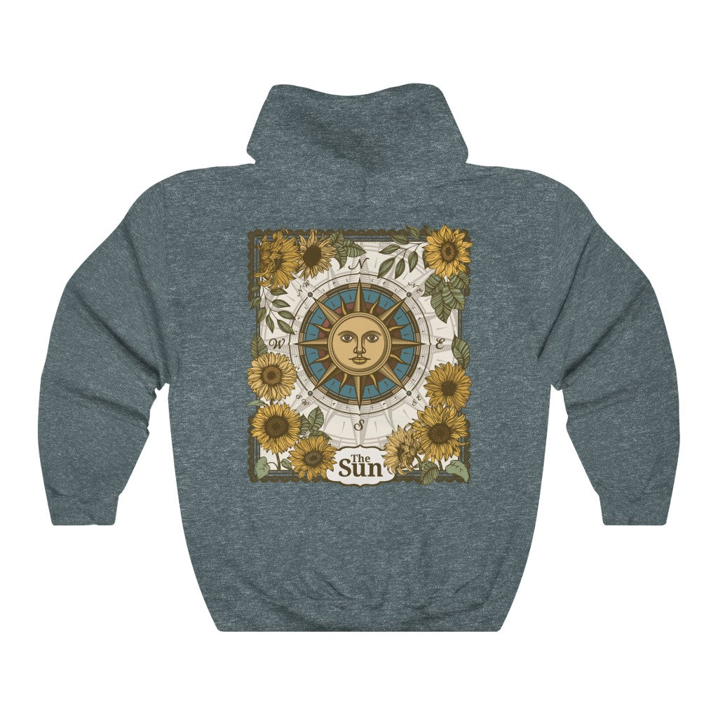 The Sun Tarot Card Hooded Sweatshirt Esdee