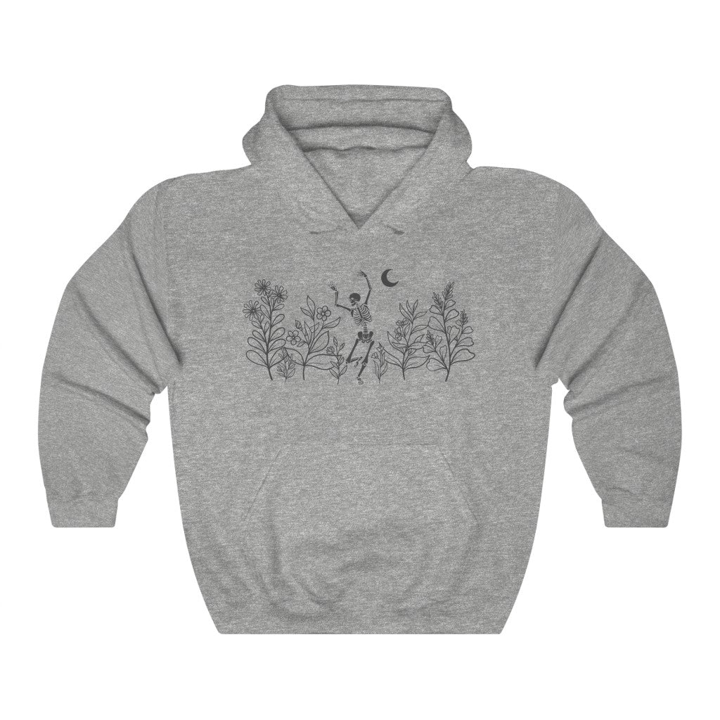 Wildflower Skeleton Hooded Sweatshirt - Esdee