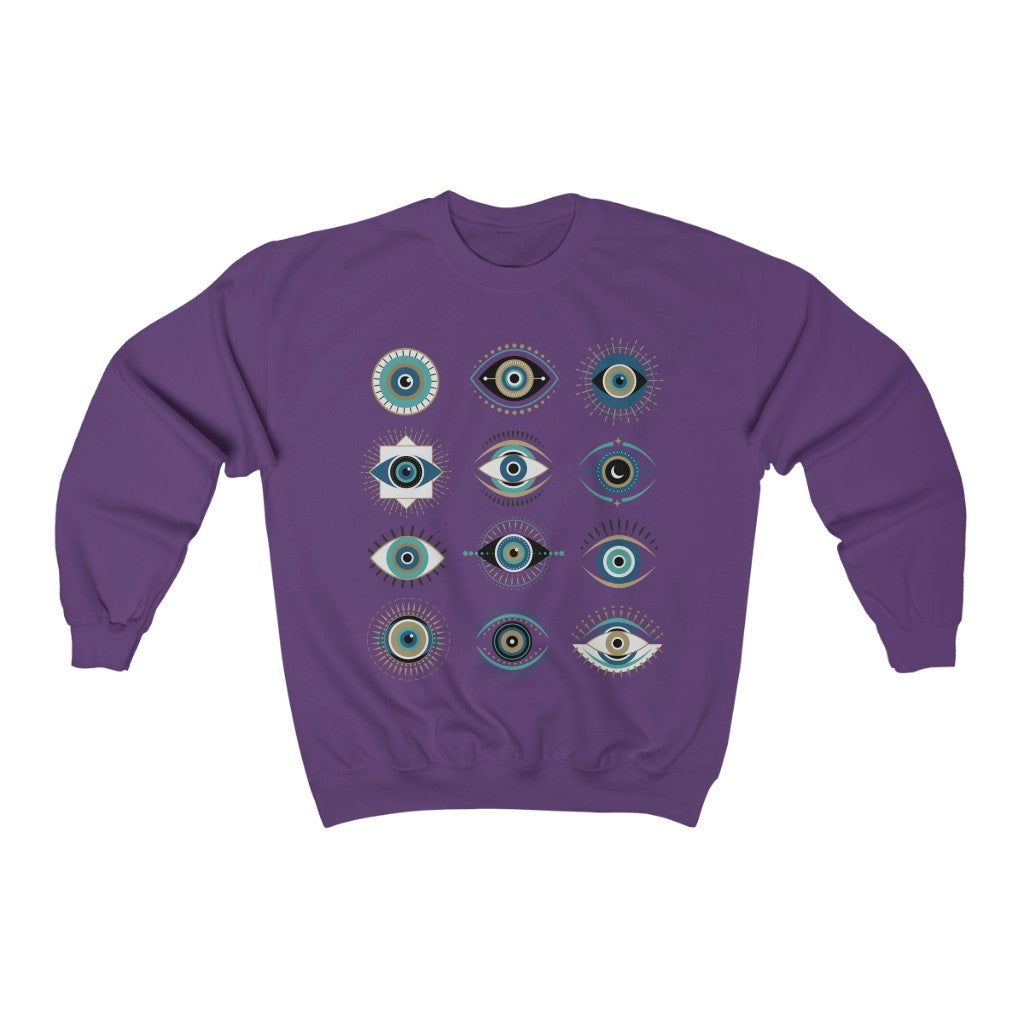 Evil Eye Unisex Crewneck Sweatshirt - Esdee