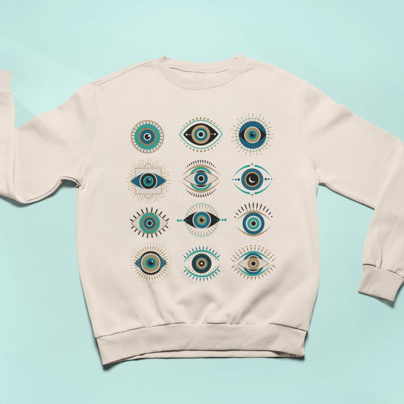 Evil Eye Unisex Crewneck Sweatshirt