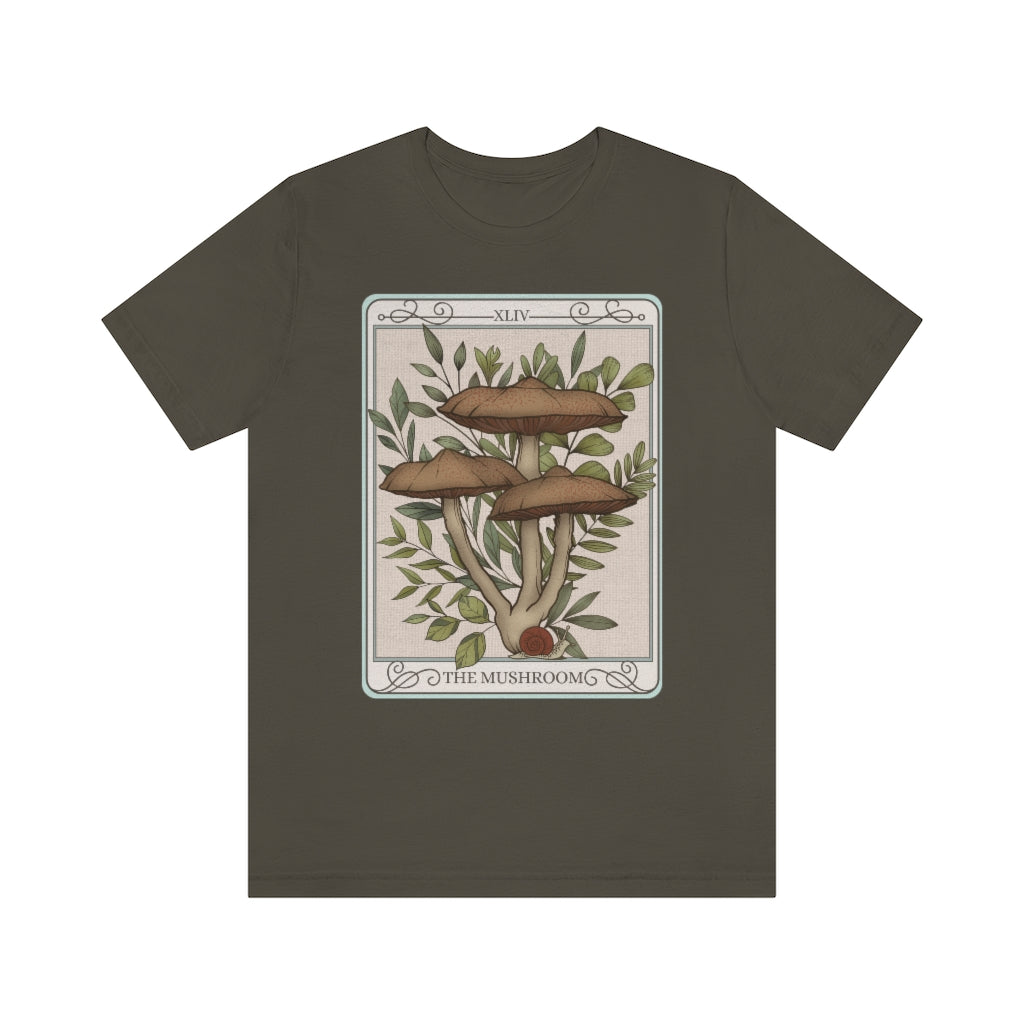 The Mushroom Tarot Card T-Shirt Esdee