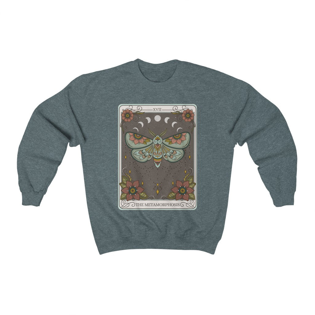 The Metamorphosis Tarot Card Crewneck Sweatshirt Esdee
