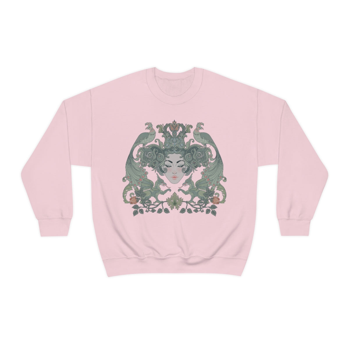 Dragon Art Nouveau Unisex Crewneck Sweatshirt - Esdee