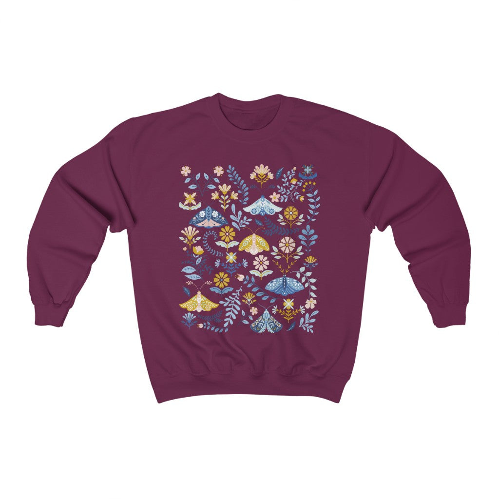 Scandinavian Moth Unisex Crewneck Sweatshirt - Esdee