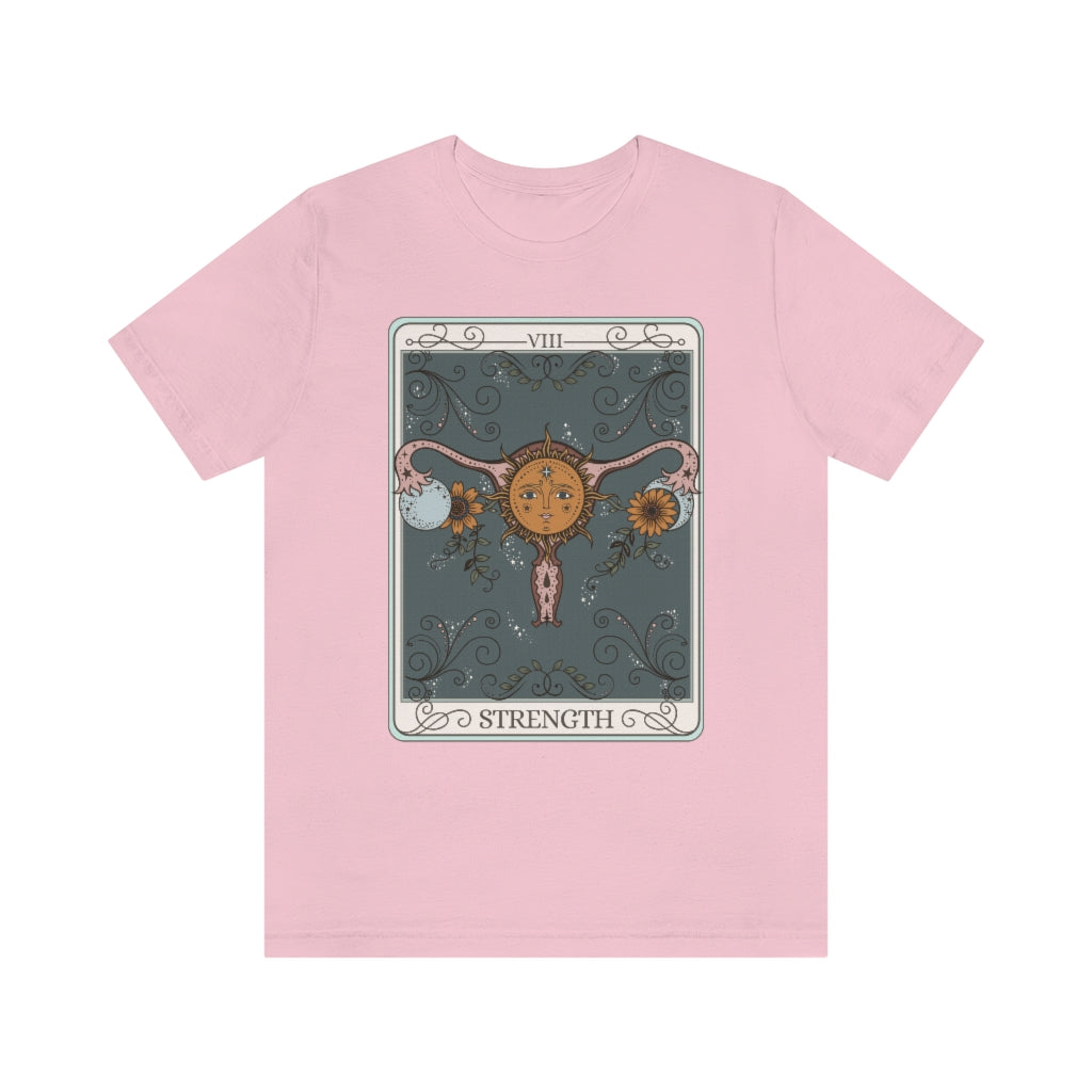 Strength Feminist Tarot Card Unisex TShirt