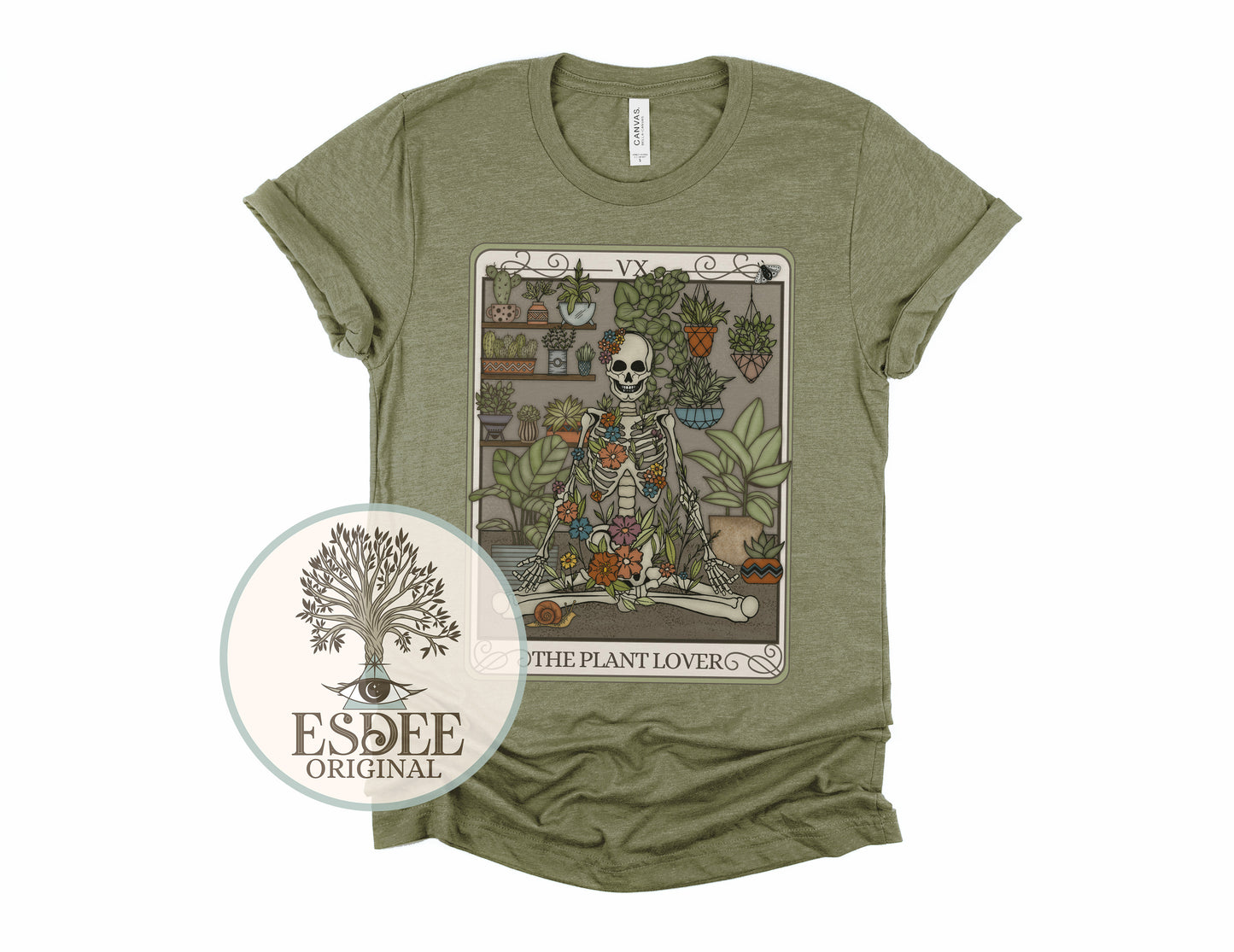 Plant Lover Tarot Card Unisex TShirt