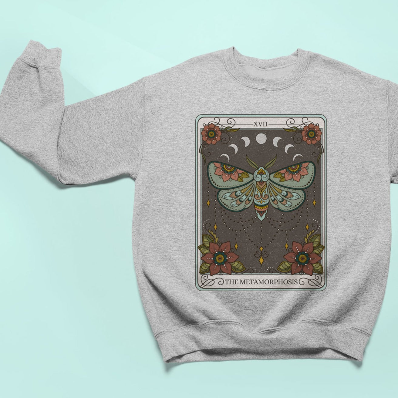 The Metamorphosis Tarot Card Crewneck Sweatshirt Esdee