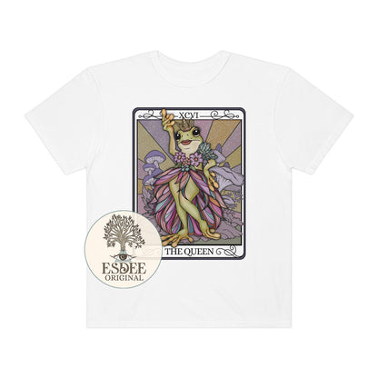 The Queen Tarot Card Comfort Colors T-Shirt - Esdee
