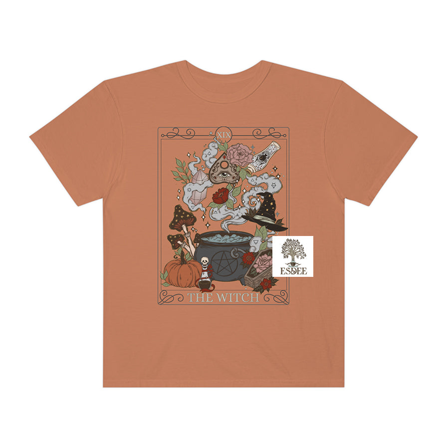 The Witch Tarot Card Unisex Comfort Colors TShirt - Esdee