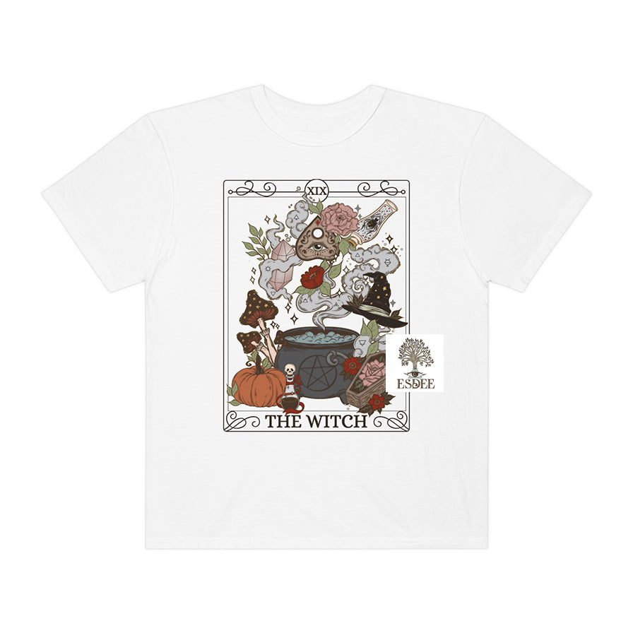 The Witch Tarot Card Unisex Comfort Colors TShirt - Esdee