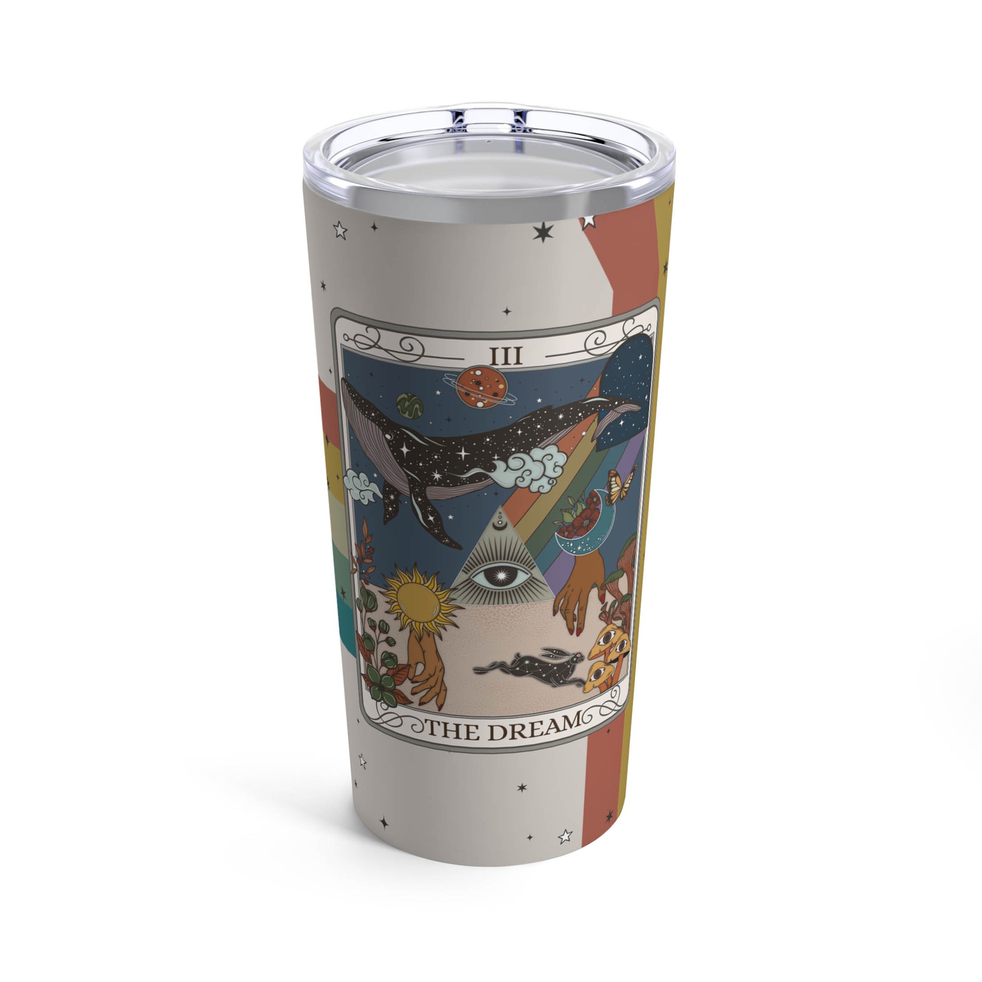 The Dream Tarot Card 20oz Tumbler Travel Mug - Esdee