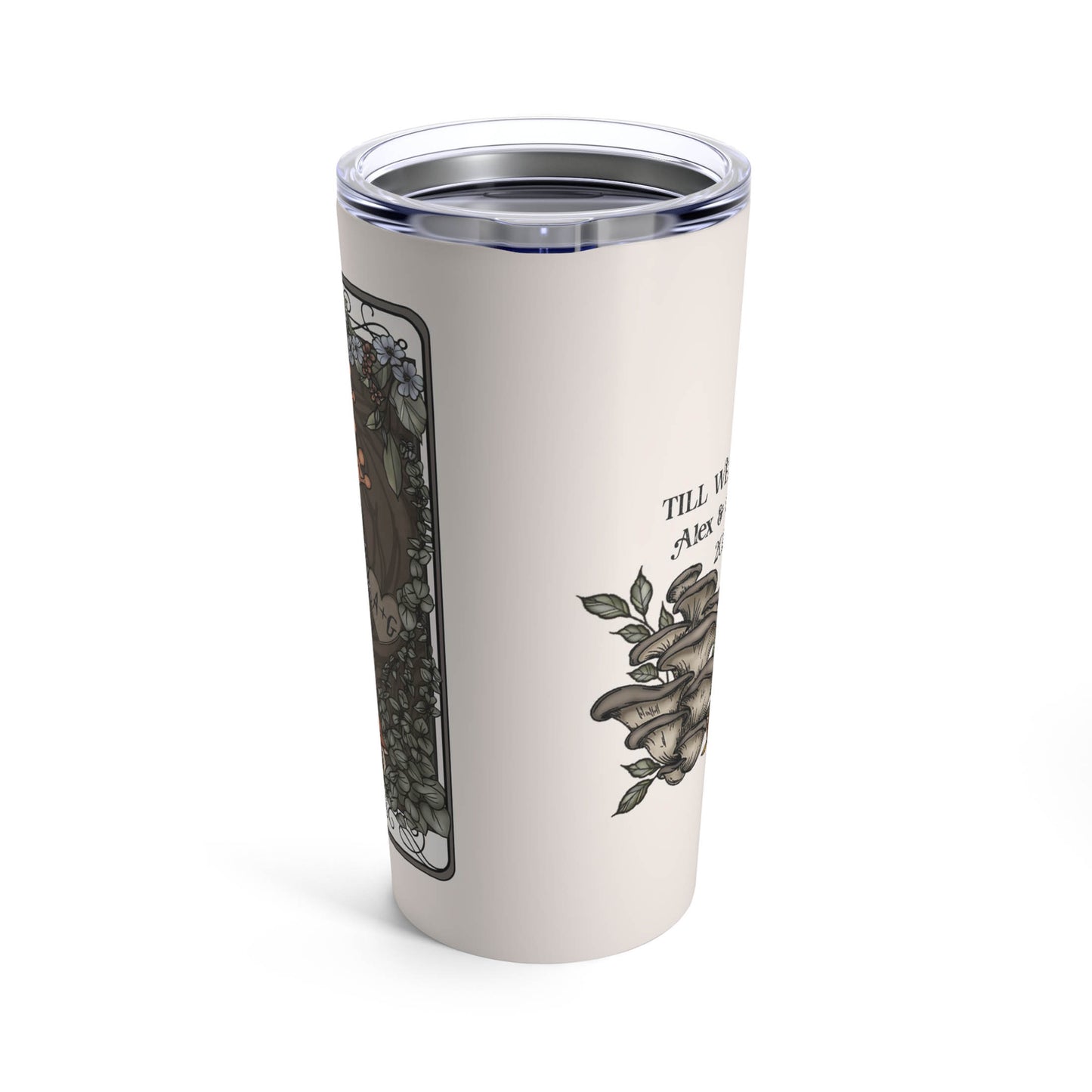 The Lovers Tarot Card 20oz Tumbler Travel Mug - Esdee