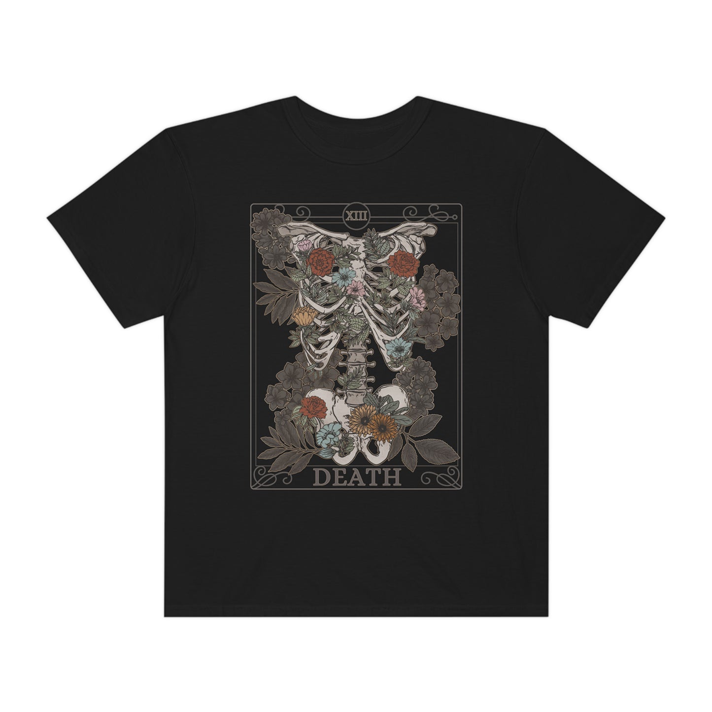 Death Tarot Card Unisex Comfort Colors TShirt - Esdee