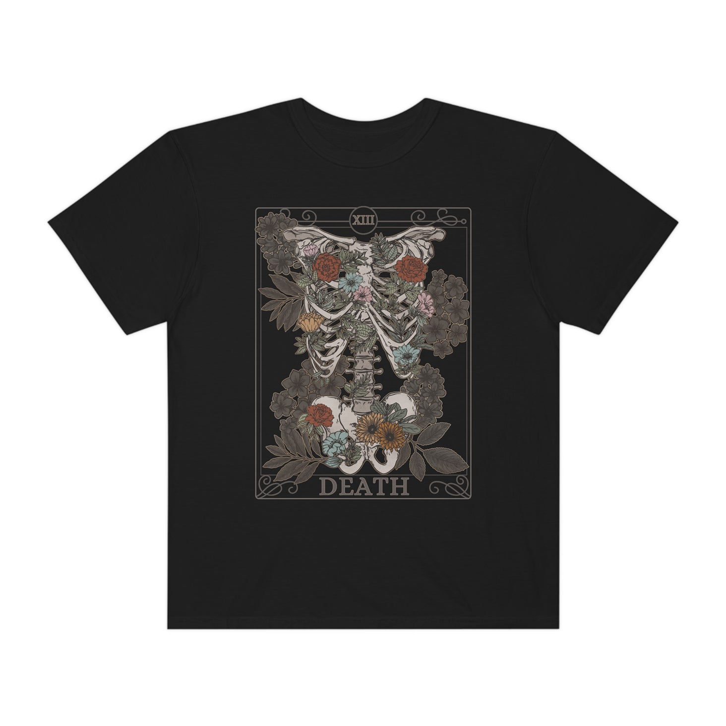 Death Tarot Card Unisex Comfort Colors TShirt - Esdee