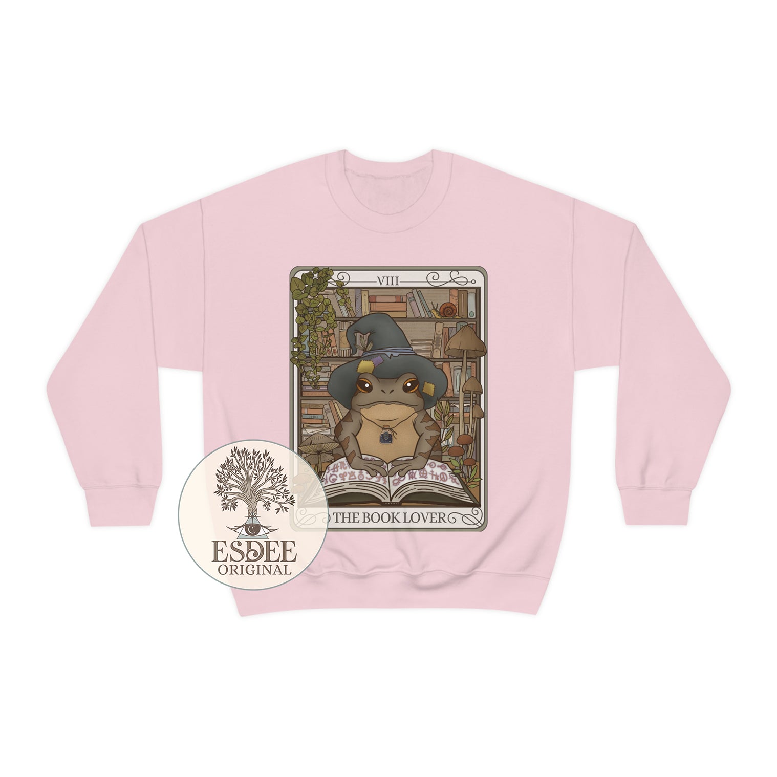 Book Lover Frog Unisex Sweatshirt - Esdee