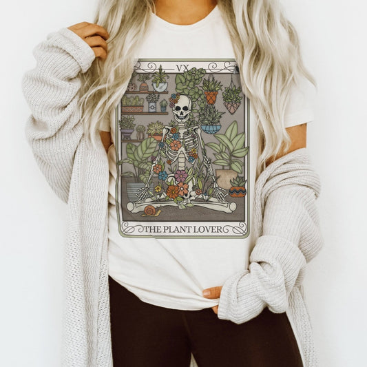 Plant Lover Tarot Card Unisex TShirt