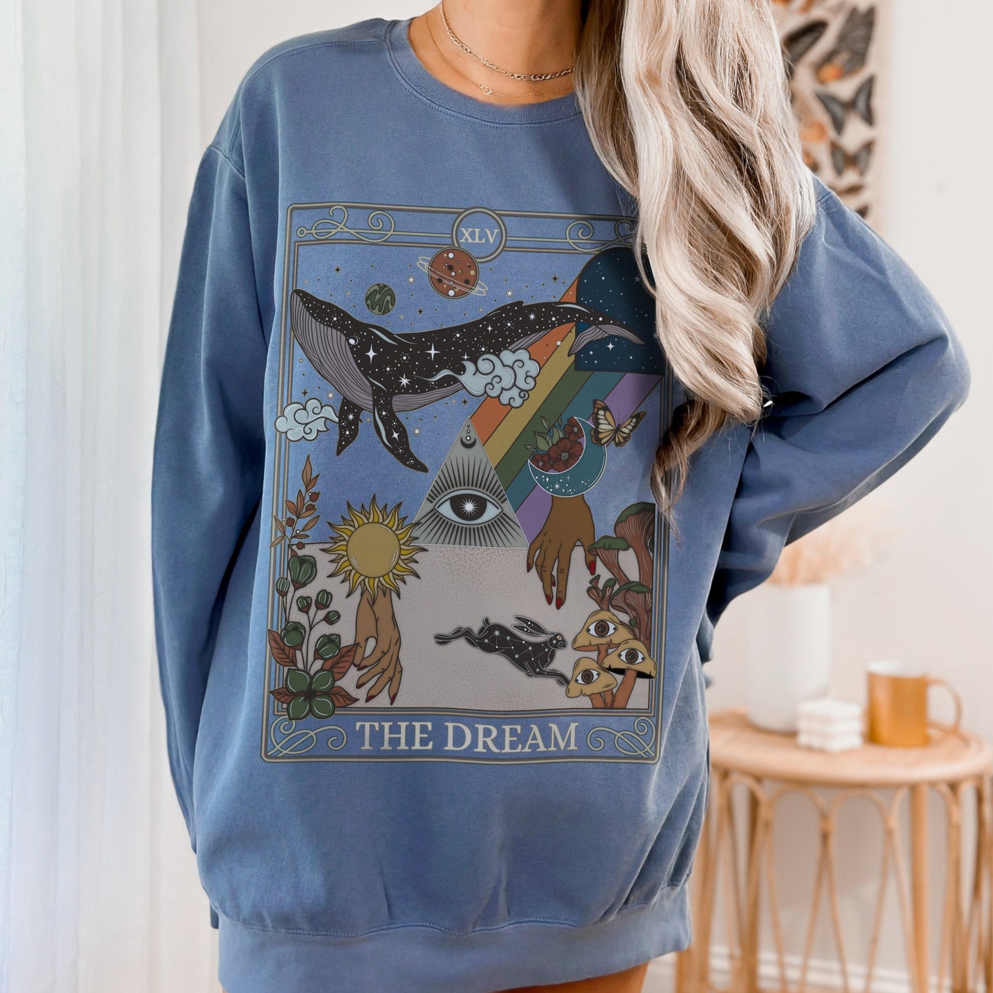 The Dream Tarot Card Comfort Colors Sweatshirt - Esdee