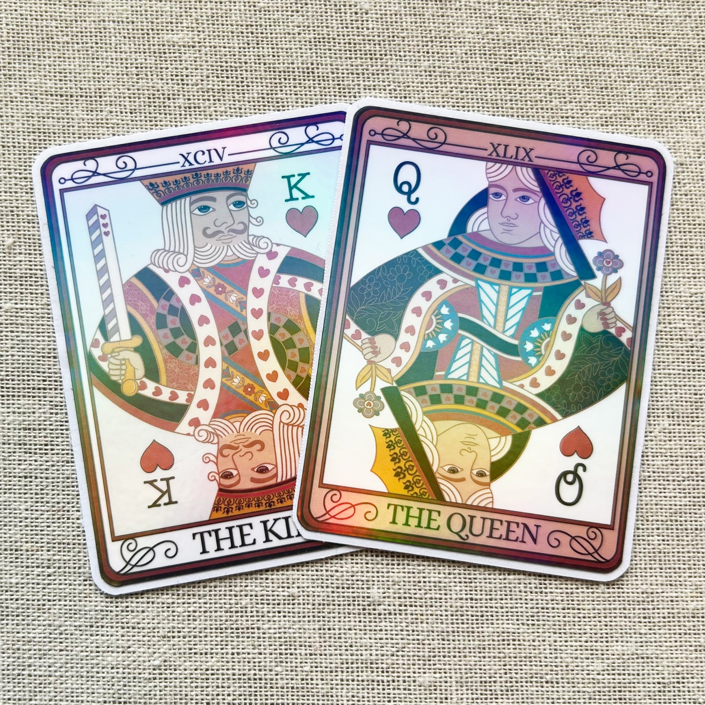 The Queen Tarot Card Sticker - Esdee