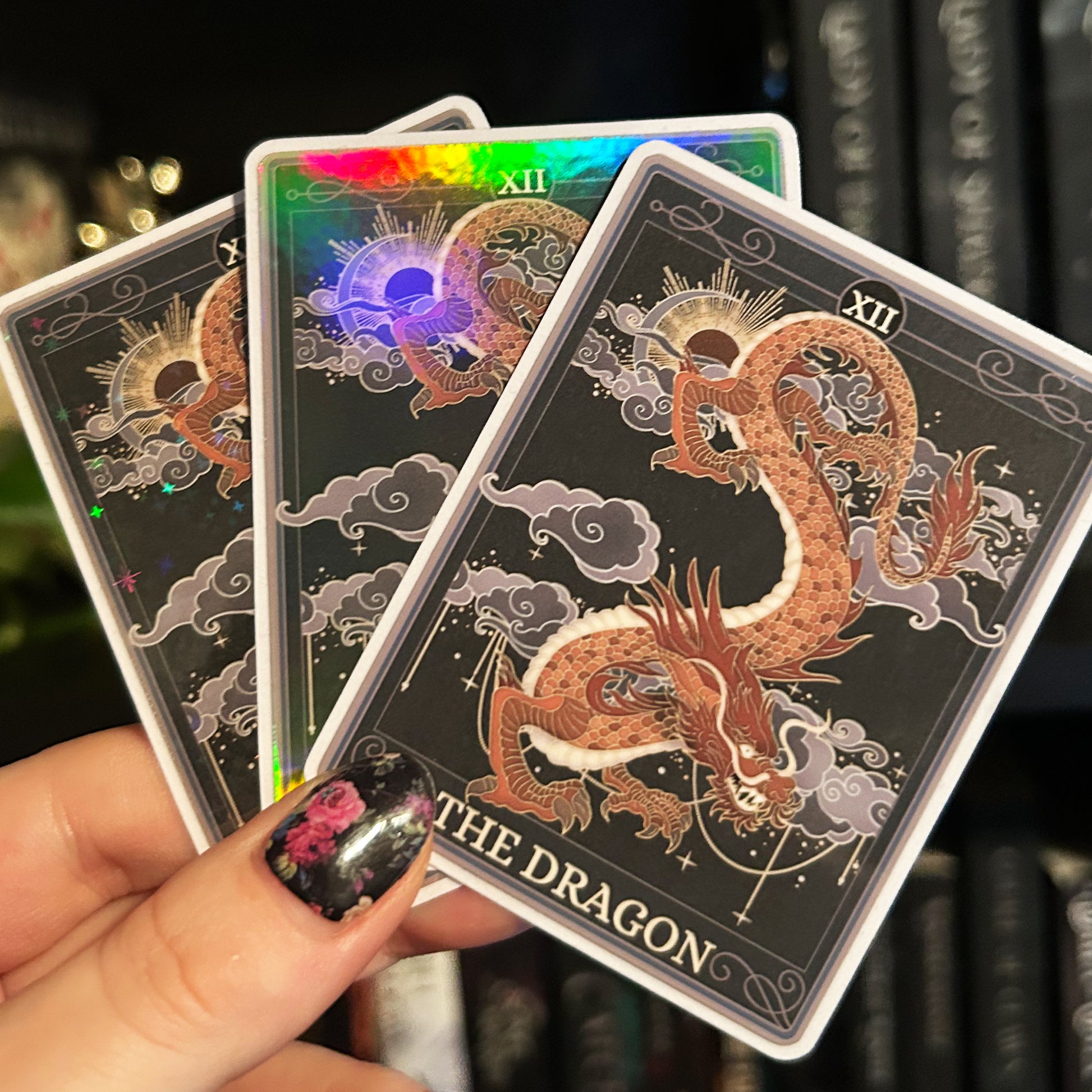 The Dragon Tarot Card Sticker - Esdee