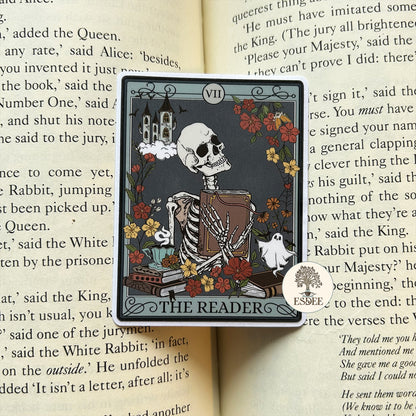 The Reader Tarot Card Sticker - Esdee