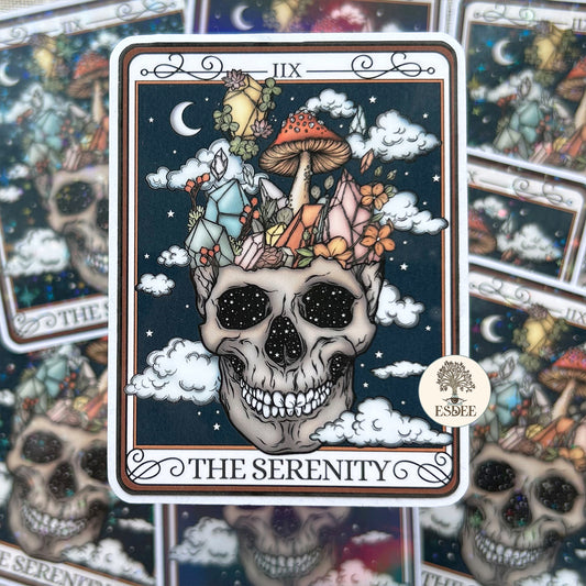 The Serenity Tarot Card Sticker - Esdee