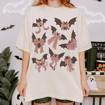 Bows and Bats Comfort Colors TShirt - Esdee