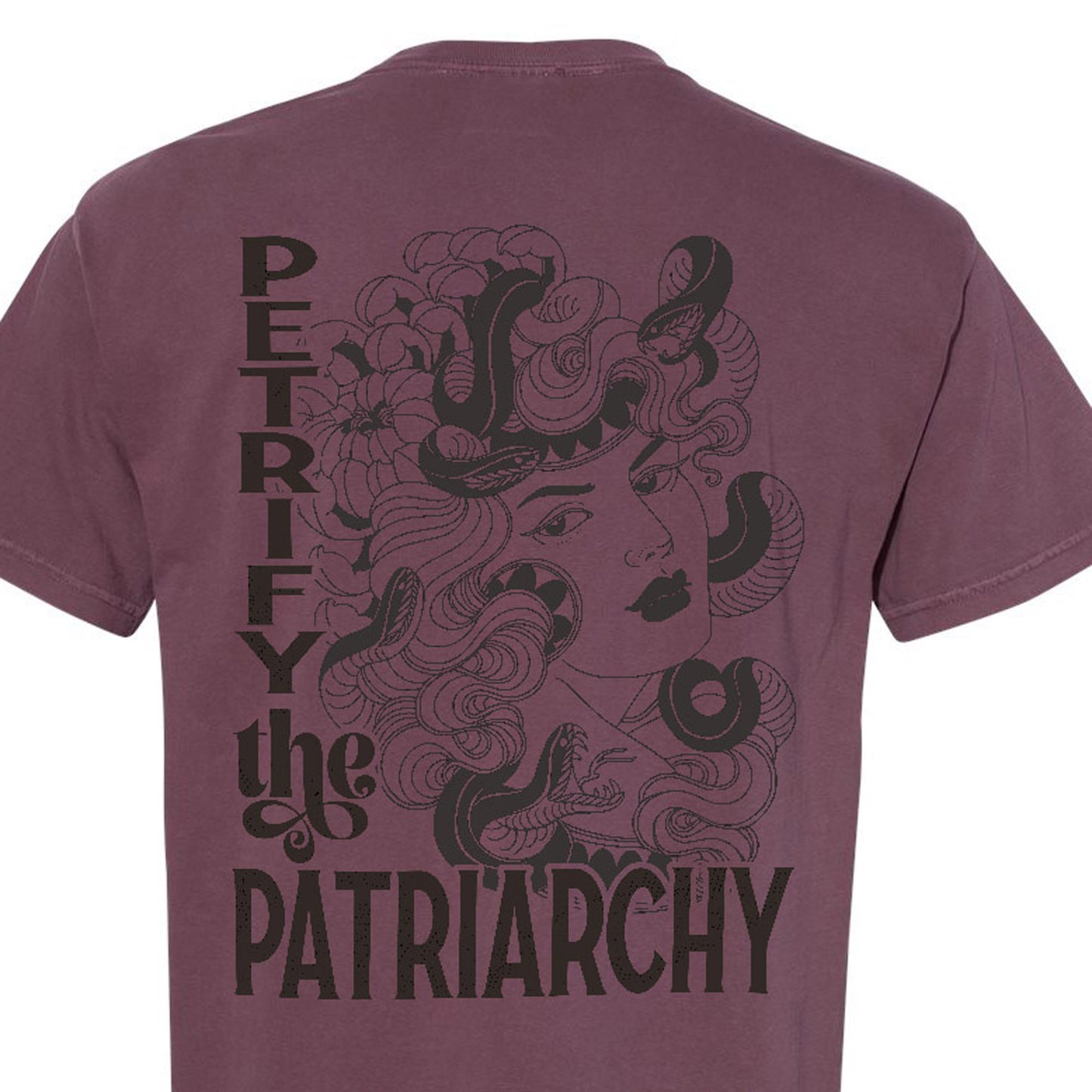 Petrify the Patriarchy Unisex Garment-Dyed T-shirt - Esdee