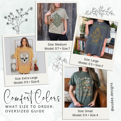 Pisces Zodiac Sign Comfort Colors T-shirt