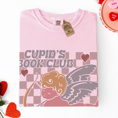 Cupid Book Club Comfort Colors TShirt Esdee