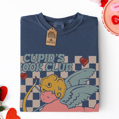 Cupid Book Club Comfort Colors TShirt Esdee