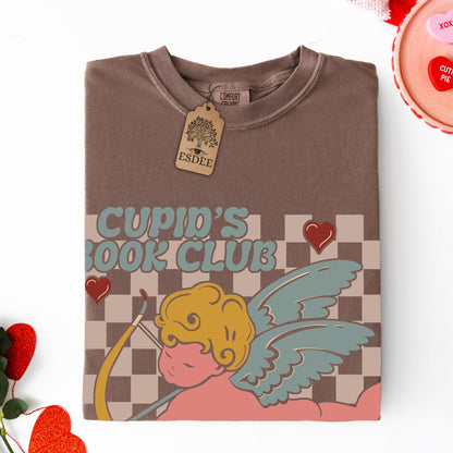 Cupid Book Club Comfort Colors TShirt Esdee