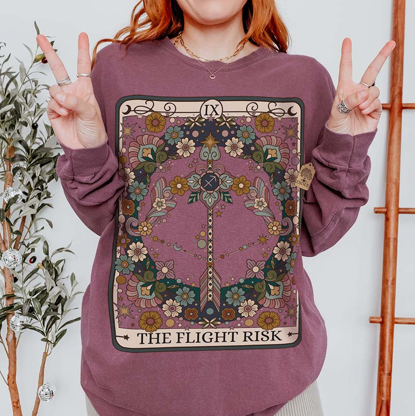 Custom Zodiac Sign Comfort Colors Long Sleeve T-Shirt, Funny Retro Personalized Star Sign Gift - Esdee