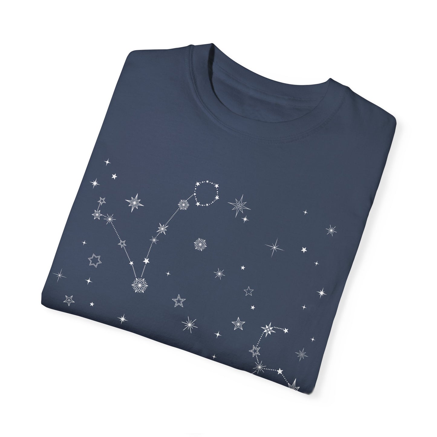 Custom Zodiac Star Sign Comfort Colors Unisex T-Shirt