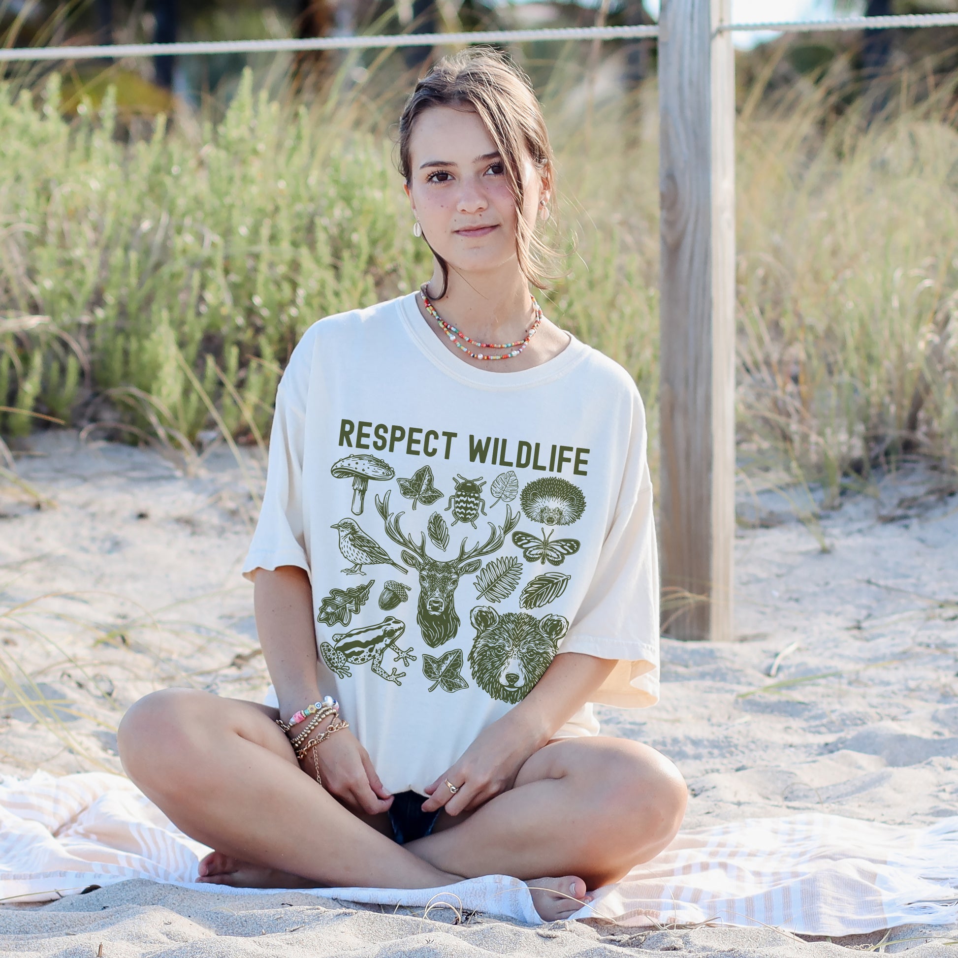 Respect Wildlife Unisex Comfort Colors T-shirt -  Esdee