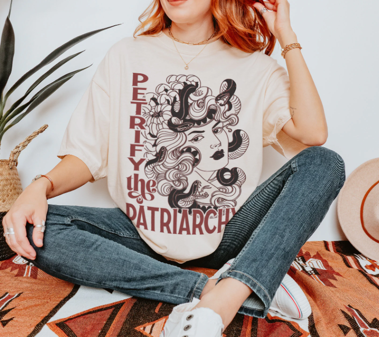 Petrify the Patriarchy Unisex Comfort Colors T-shirt