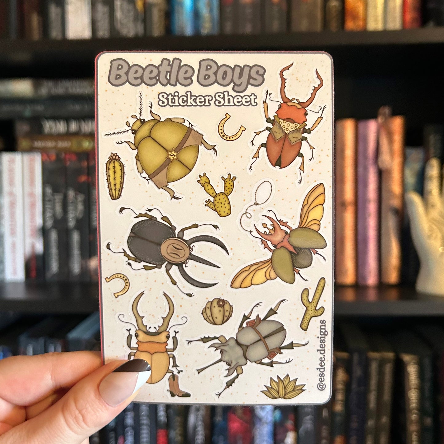 Beetle Boys Sticker Sheet - Esdee