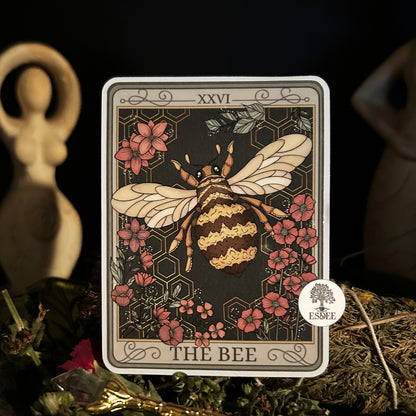 The Bee Tarot Card Sticker