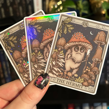 The Hermit Tarot Card Sticker - Esdee