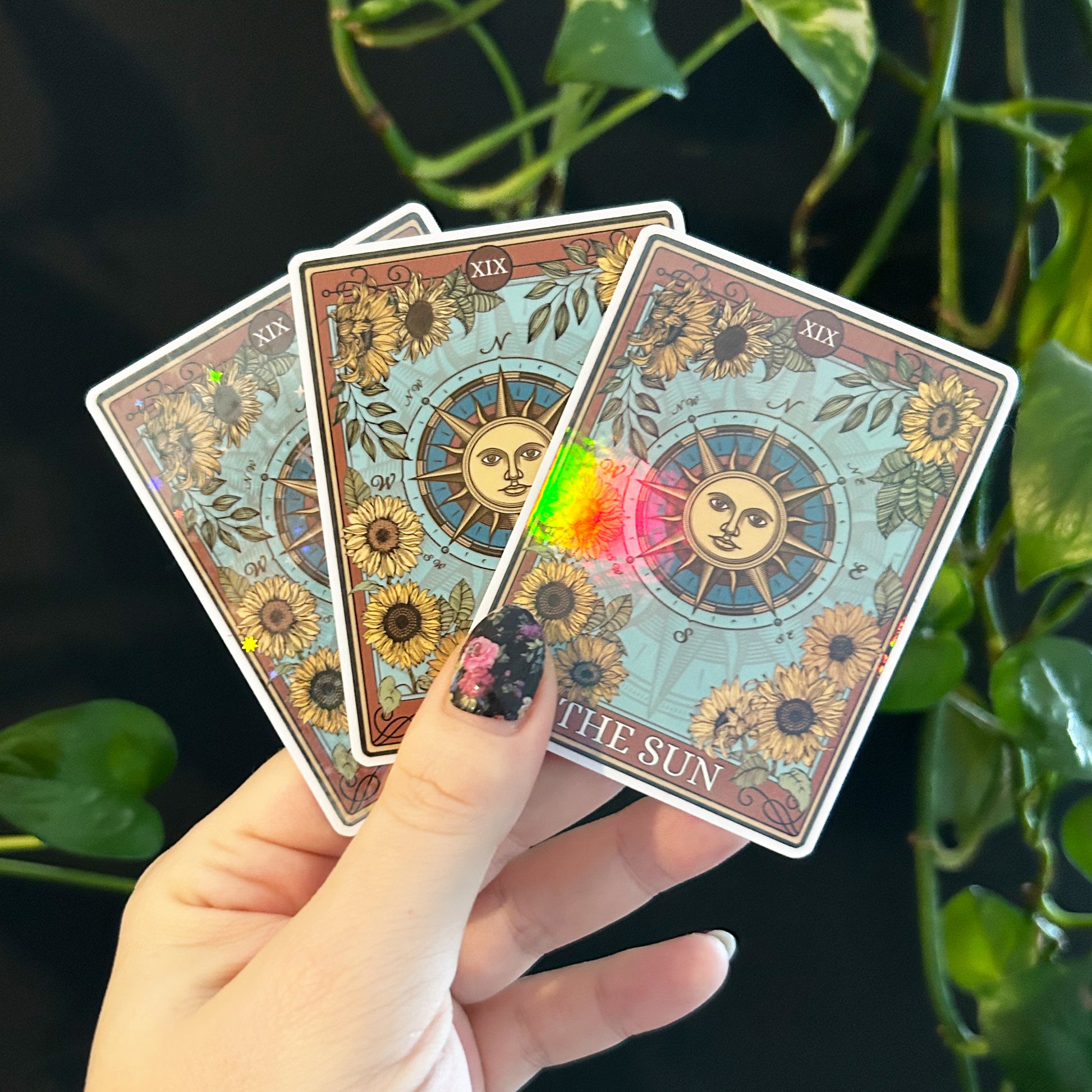 The Sun Tarot Card Sticker - Esdee