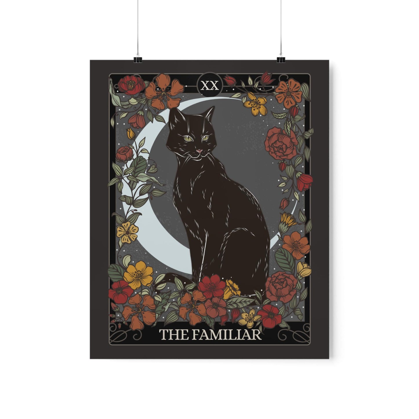 Custom Familiar Tarot Card Poster - Esdee