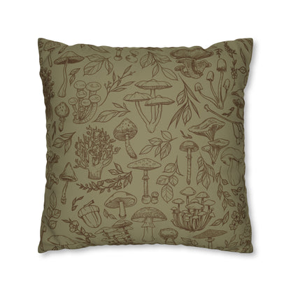 Wizard Tarot Card Faux Suede Square Pillow Case - Esdee