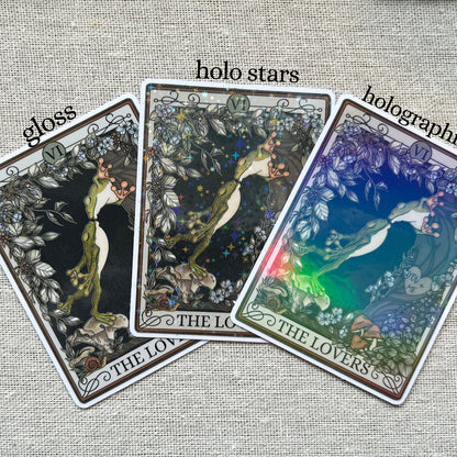 The Lovers Tarot Card Sticker - Esdee