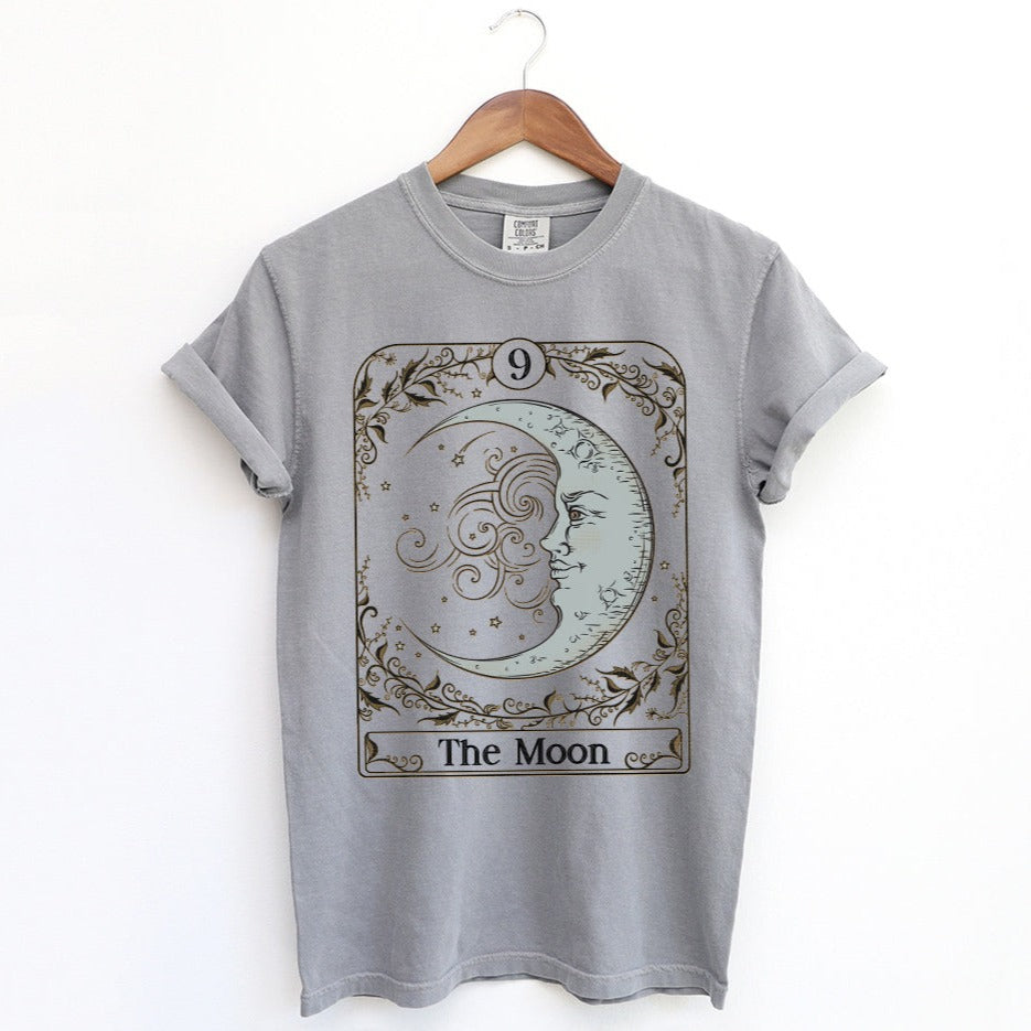 The Moon Ad Meliora Custom Tarot Card Unisex TShirt - Esdee