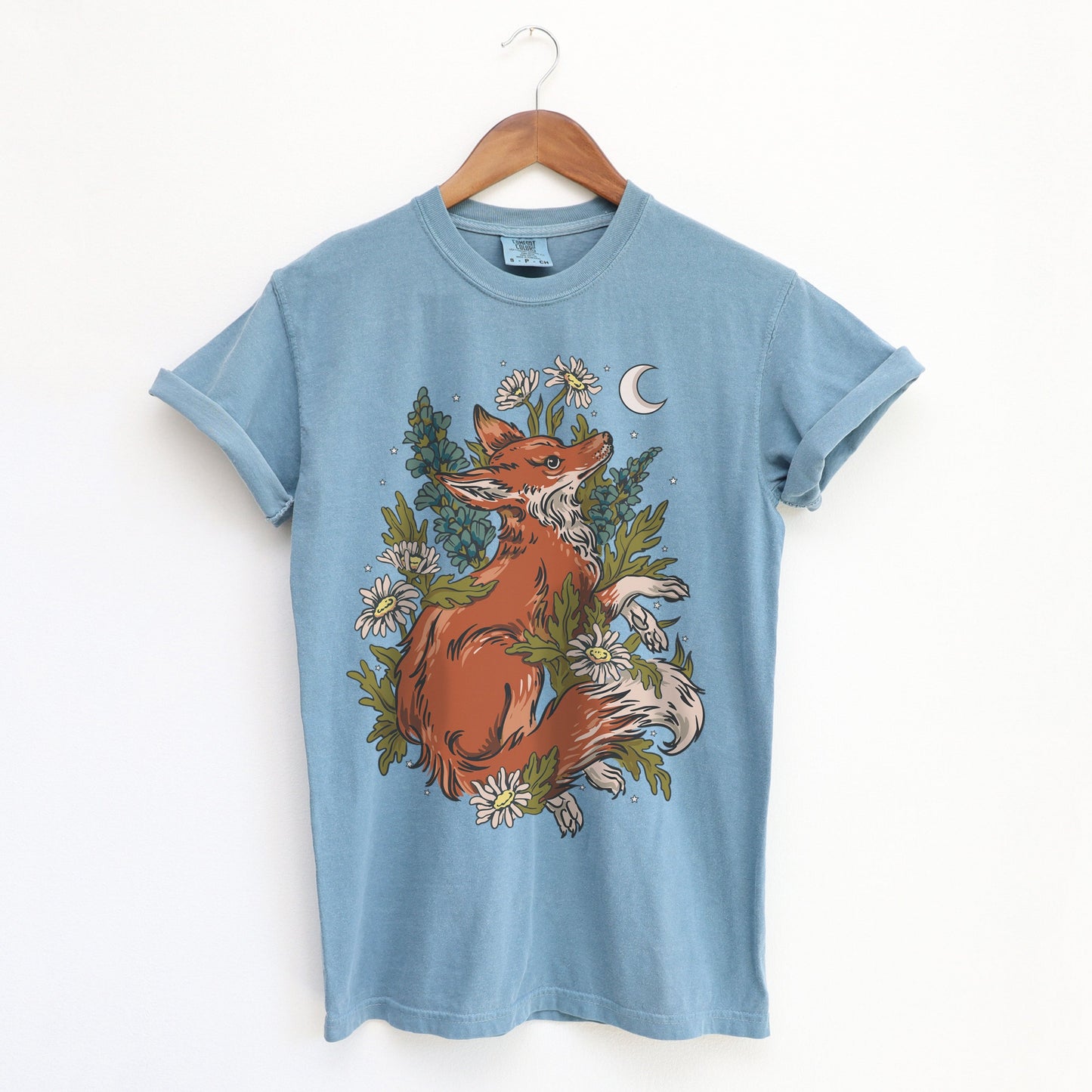 Forestcore Fox Unisex Comfort Colors T-shirt - Esdee