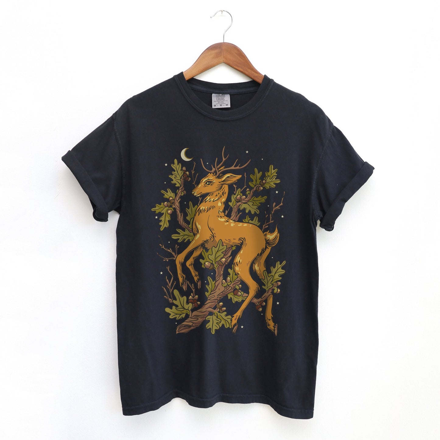 Forestcore Deer Unisex Comfort Colors T-shirt -Esdee