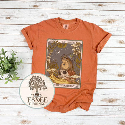 The Wizard Tarot Card Unisex T-shirt - Esdee