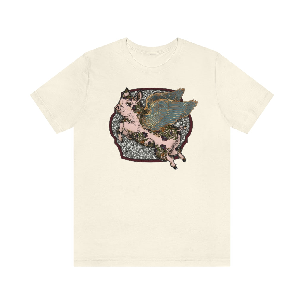 Flying Pig Unisex T-Shirt - Esdee