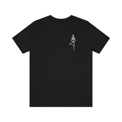 Skeleton Yoga Unisex T-Shirt Esdee