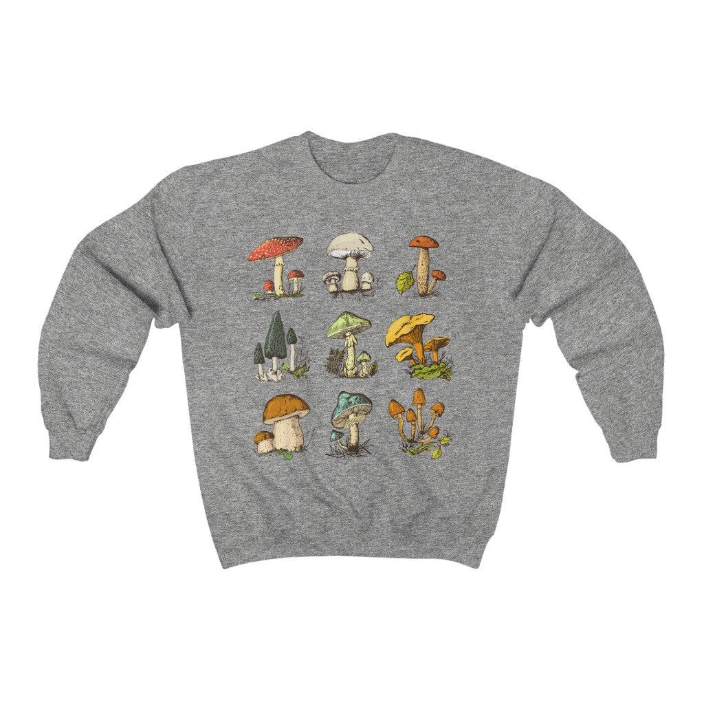 Mushrooms Crewneck Sweatshirt - Esdee